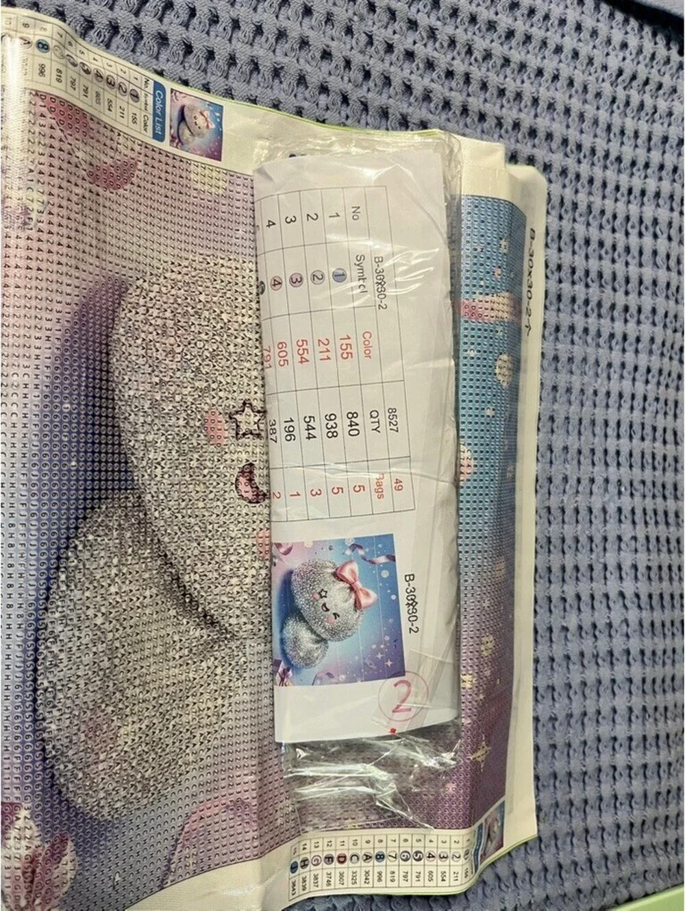 Sparkly Cute Diamond Painting Kit with Adorable Dumplings